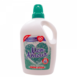 Mon Amour Ammorbidente Igiene Attiva – 60 Lavaggi 3L