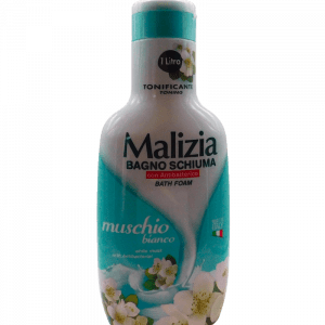 Malizia Bagnoschaum - Weißer Moschus - 1L