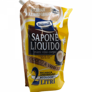 Milmil Flüssigseife Nachfüllpack - Kokos & Vanille - 2L