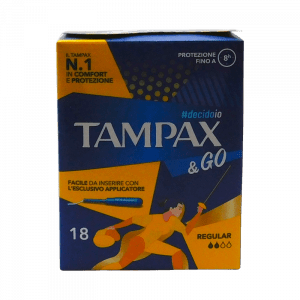 Tampax & Go Regular – 18 Pezzi