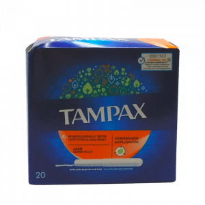 TAMPAX Cardboard Applicator Super Plus
