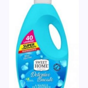 Sweet Home Hand- und Maschinenwaschmittel 40 Wäschen Blu Marine