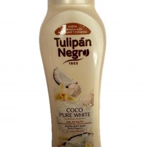TULIPAN bagno schiuma COCO PURE WHITE extra soft skin exotic fragranza 0% colorante
